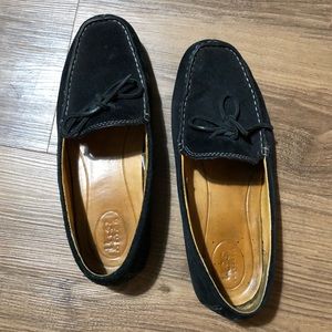 ugg slip-on suede loafers